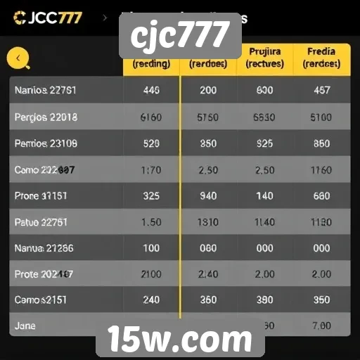 Comparativo entre cjc777 e outros sites de jogos